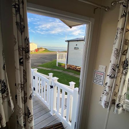 Cosy & Modern Private Seaview Caravan North Seaton Exteriör bild