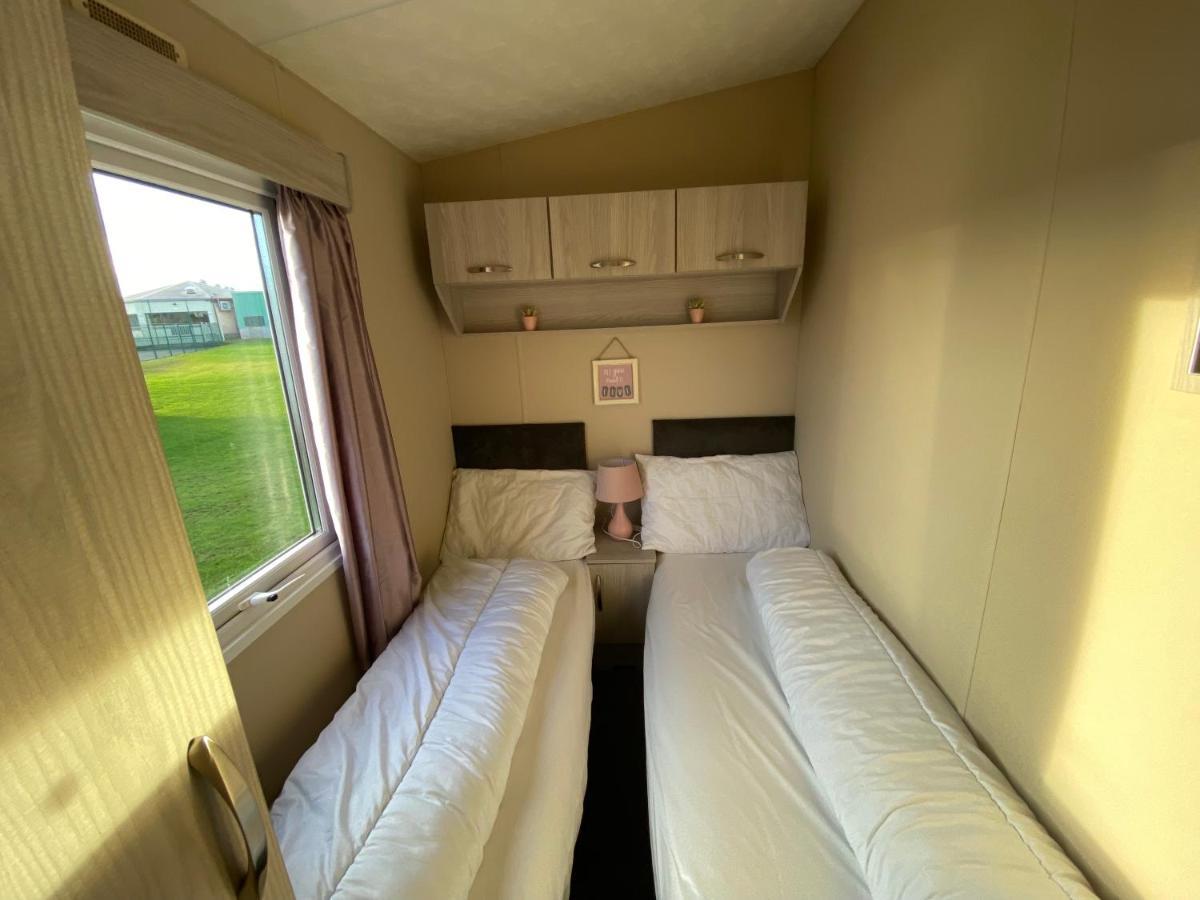 Cosy & Modern Private Seaview Caravan North Seaton Exteriör bild
