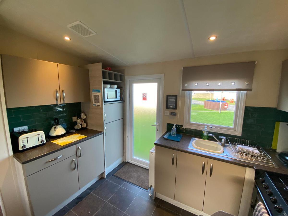 Cosy & Modern Private Seaview Caravan North Seaton Exteriör bild