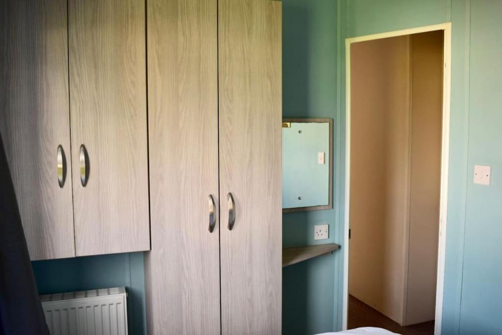Cosy & Modern Private Seaview Caravan North Seaton Exteriör bild