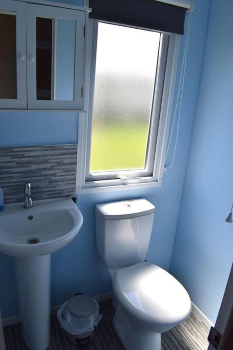 Cosy & Modern Private Seaview Caravan North Seaton Exteriör bild