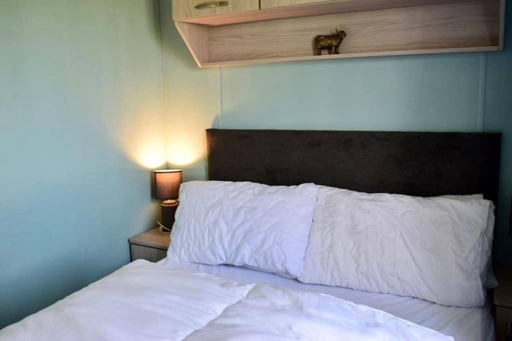 Cosy & Modern Private Seaview Caravan North Seaton Exteriör bild